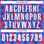 Custom Soccer Jersey - White and Red Home Uniform with Sublimation Design Custom Royal White-Red Home Sublimation Soccer - Image 5