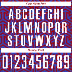 Custom Royal White Red Sublimation Soccer Jersey for Teams - Style 7521 Custom Royal White-Red Sublimation Soccer Uniform - Image 5