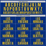 Royal Yellow Custom Performance Golf Polo Shirt Custom Royal Yellow Performance Golf Polo Shirt - Image 4