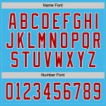 Custom Sky Blue Red White Hockey Jersey for Team or Personal Use - Durable, Comfortable Fit Custom Sky Blue Red-White Hockey - Image 4