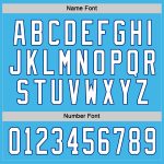 Sky Blue White-Royal Custom Hockey Jersey - Personalized Hockey Apparel Custom Sky Blue White-Royal Hockey Jersey - Image 4