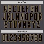 Custom Steel Gray Black Old Gold Hockey Jersey for Men and Women Custom Steel Gray Black-Old Gold Hockey Jersey - Image 4