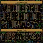 Custom Stitched 3D Pattern Black Gold Math Sports Hoodie Pullover Sweatshirt Custom Stitched Black Black-Old Gold 3D Pattern - Image 4