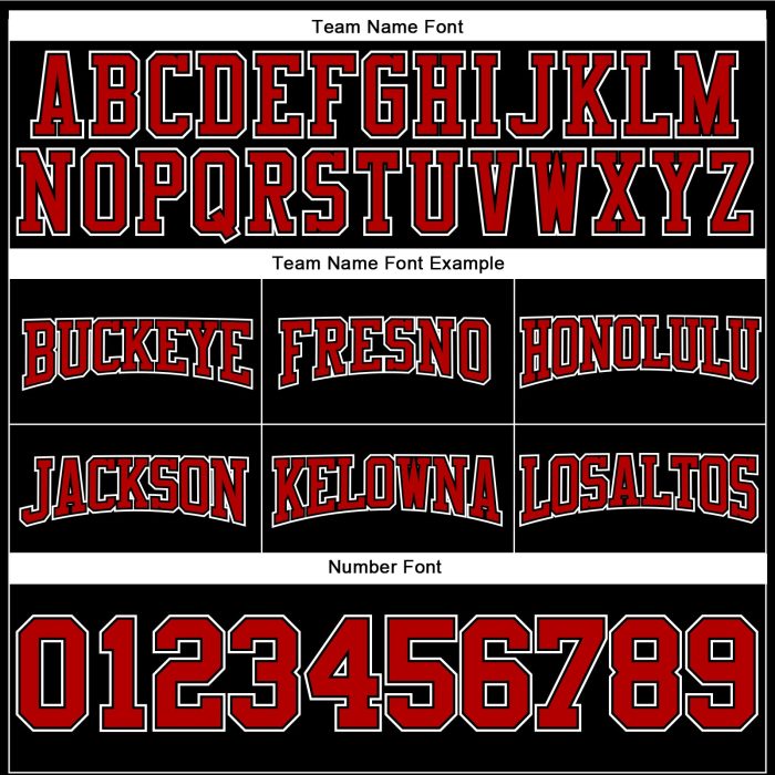 Custom Stitched Black Red White Football Hoodie Sweatshirt Pullover for Men Custom Stitched Black Red-White Football Pullover - Image 3