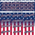 3D American Flag Sweatshirt Hoodie, Custom Stitched Blue Red-White Pullover Fashion for Sports and Activewear Custom Stitched - Image 3