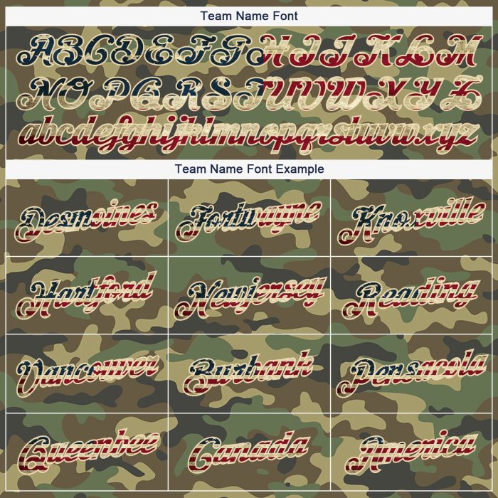 Camo Vintage USA Flag Pullover Sweatshirt Hoodie for Salute to Service - Custom Stitched Cream Sports Style Custom Stitched - Image 3