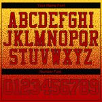 Custom Stitched Hoodie Gold Red-Black Fade Fashion Sports Pullover Sweatshirt Custom Stitched Gold Red-Black Fade Fashion - Image 4