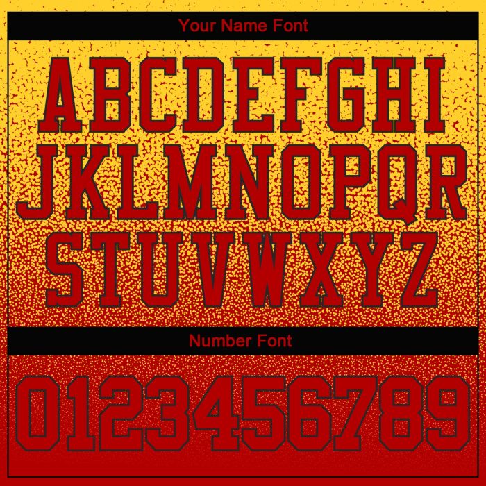 Custom Stitched Hoodie Gold Red-Black Fade Fashion Sports Pullover Sweatshirt Custom Stitched Gold Red-Black Fade Fashion - Image 4