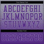 Gray Purple Fade Fashion Sports Hoodie Custom Stitched Pullover Sweatshirt Custom Stitched Gray Purple Fade Fashion Sports - Image 4