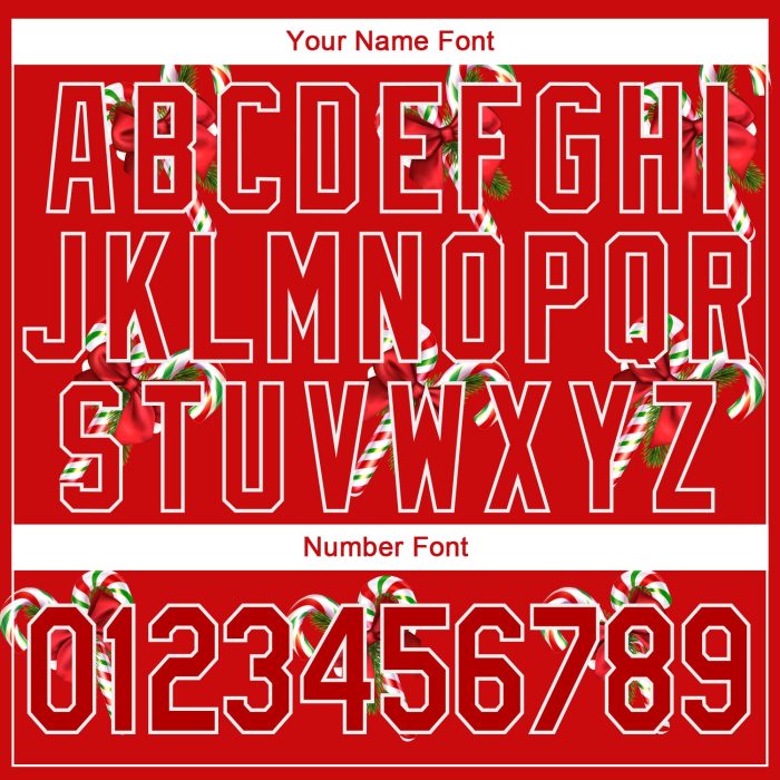 Christmas Candy Canes Hoodie Pullover Sweatshirt, Custom Stitched Kelly Green Red-White 3D Design Custom Stitched Kelly Green - Image 4