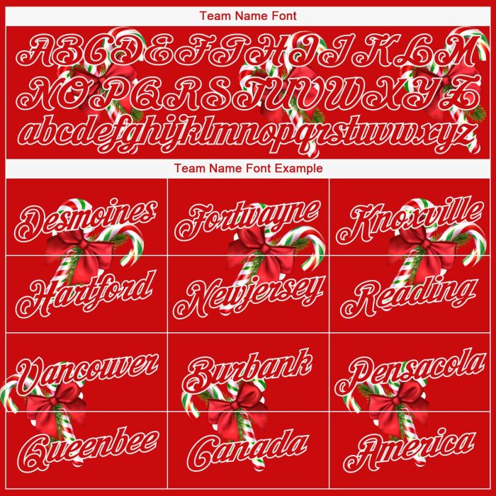 Christmas Candy Canes Hoodie Pullover Sweatshirt, Custom Stitched Kelly Green Red-White 3D Design Custom Stitched Kelly Green - Image 3