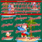 3D Tropical Christmas Surfing Santas Hoodie - Custom Stitched Kelly Green Red-White Sports Pullover Sweatshirt Custom Stitched - Image 3