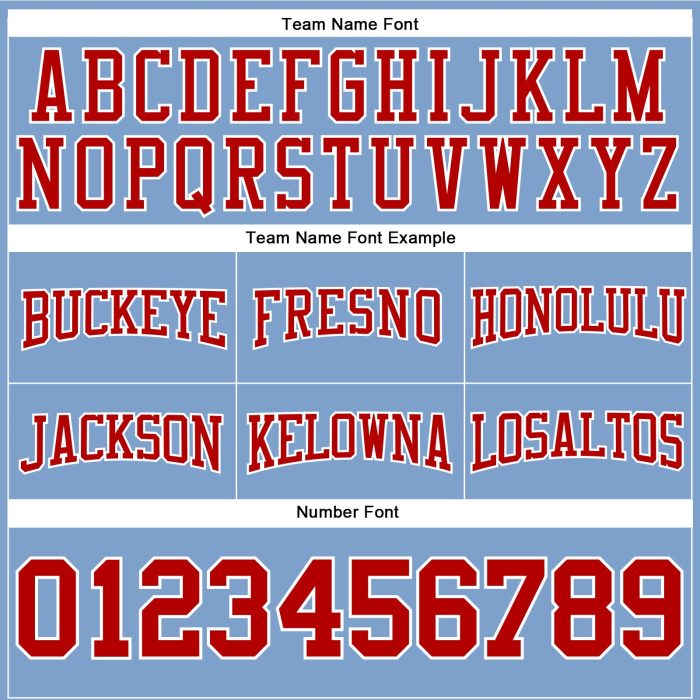 Light Blue Red-White Custom Football Hoodie Pullover Sweatshirt for Men/Women Custom Stitched Light Blue Red-White Football - Image 3