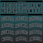 Midnight Green Black-Gray Fade Fashion Sports Hoodie Custom Stitched Pullover Sweatshirt Custom Stitched Midnight Green Black-Gray - Image 3