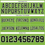 Neon Green Black-White Stitched Hoodie Custom Pullover Sweatshirt for Football Custom Stitched Neon Green Black-White Football - Image 3