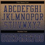 Old Gold Navy Fade Fashion Hooded Sweatshirt Pullover - Custom Stitched Custom Stitched Old Gold Navy Fade Fashion Sports - Image 4