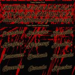 Custom Red Black Old Gold 3D Pattern Sports Hoodie Pullover Sweatshirt - Style 7976 Custom Stitched Red Black-Old Gold 3D - Image 3