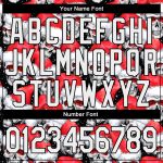 Custom Red White Black 3D Skull Santa Hat Sweatshirt Hoodie - Stitched Sports Pullover for Holiday Style Custom Stitched - Image 4