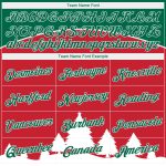 3D Christmas Trees Sports Hoodie Custom Stitched Red White Kelly Green Pullover Sweatshirt Custom Stitched Red White-Kelly - Image 3