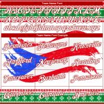 Puerto Rican Flag Hoodie - Custom Stitched 3D Red White-Kelly Green Sports Pullover Sweatshirt Custom Stitched Red White-Kelly - Image 3