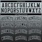 Custom Stitched Silver Black Fade Sports Hoodie Pullover Sweatshirt for Fashion Enthusiasts Custom Stitched Silver Black - Image 3