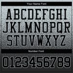 Custom Stitched Silver Black Fade Sports Hoodie Pullover Sweatshirt for Fashion Enthusiasts Custom Stitched Silver Black - Image 4