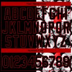 Custom 3D Skulls Hoodie with Santa Hat - White Black-Red Sports Pullover Sweatshirt Style 7059 Custom Stitched White Black-Red - Image 4