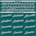 Custom Teal Gray-White Performance T-Shirt for Men and Women, Moisture-Wicking Activewear Custom Teal Steel Gray-White Performance - Image 3
