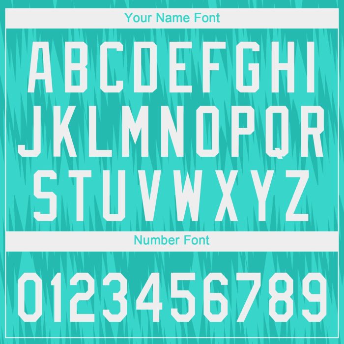 Teal and White 3D Pattern Authentic Baseball Jersey - Custom Design Custom Teal White 3D Pattern Design Authentic Baseball - Image 5