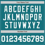 Teal White Authentic Baseball Jersey Custom Style 8558 - Personalized Sports Apparel Custom Teal White Authentic Baseball - Image 4