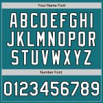 Custom Teal White Black Baseball Jersey | Authentic Team Sportswear Custom Teal White-Black Authentic Baseball Jersey - Image 5