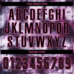 Custom Tie Dye Soccer Uniform Jersey Black Pink Sublimation Design Custom Tie Dye Black-Pink Sublimation Soccer Uniform Jersey - Image 5