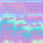 Light Blue Pink Custom Tie Dye 3D Performance T-Shirt for Men and Women Custom Tie Dye Light Blue-Pink 3D Performance T-Shirt - Image 3