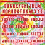 Red-White Custom Tie Dye Soccer Jersey - Sublimation Uniform for Kids and Adults Custom Tie Dye Red-White Sublimation Soccer - Image 4