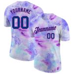 Royal-Pink 3D Performance T-Shirt Custom Tie Dye Style 8917 - Stylish and Unique Activewear Top for Men and Women Custom