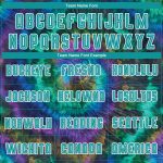 Custom Tie Dye Soccer Jersey Teal-White Sublimation Style 7812 for Teams and Fans Custom Tie Dye Teal-White Sublimation Soccer - Image 4