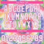 Custom Tie Dye T-Shirt for Performance - White Pink 3D Design, Lightweight and Comfortable Fit Custom Tie Dye White-Pink - Image 4