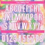 Pink White Tie Dye Soccer Jersey Custom Sublimation Uniform Custom Tie Dye White-Pink Sublimation Soccer Uniform Jersey - Image 5