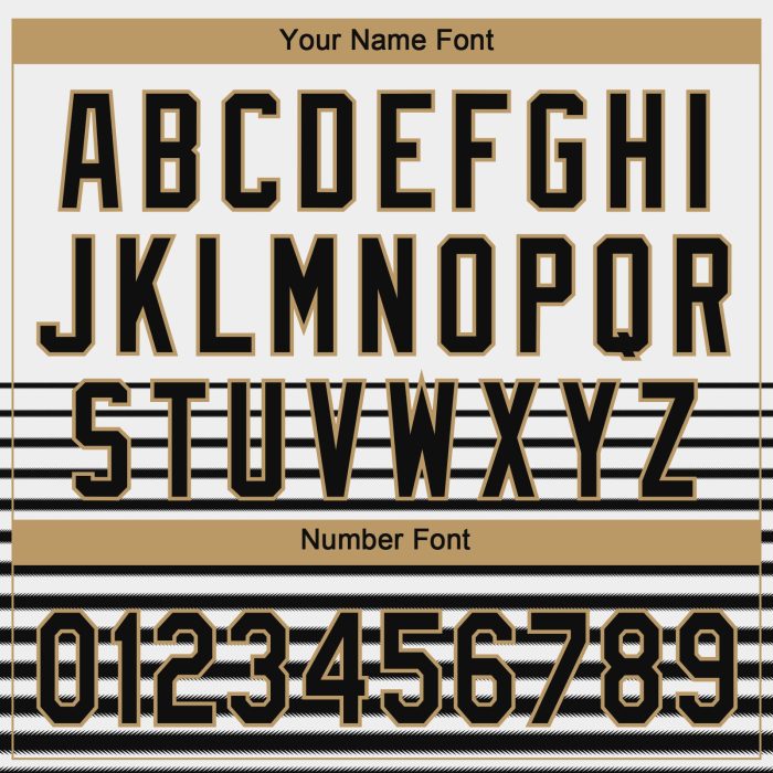 Custom 3D Pattern Baseball Jersey - Authentic White Black Old Gold Design Custom White Black-Old Gold 3D Pattern Design Authentic - Image 5