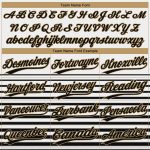 Custom Unisex Softball Jersey - Two-Button Design in White, Black, and Old Gold Custom White Black-Old Gold Two-Button Unisex - Image 4