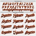 Custom Varsity Letterman Jacket Black Orange Bomber Full-Snap Design Custom White Black-Orange Bomber Full-Snap Varsity Letterman - Image 4