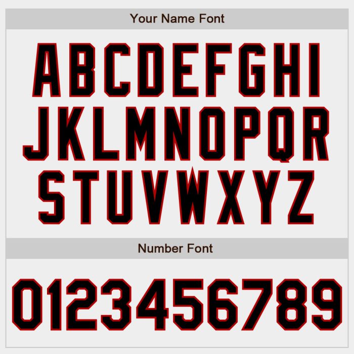 Custom Authentic Baseball Jersey in White and Black-Red Design Custom White Black-Red Authentic Baseball Jersey - Image 5