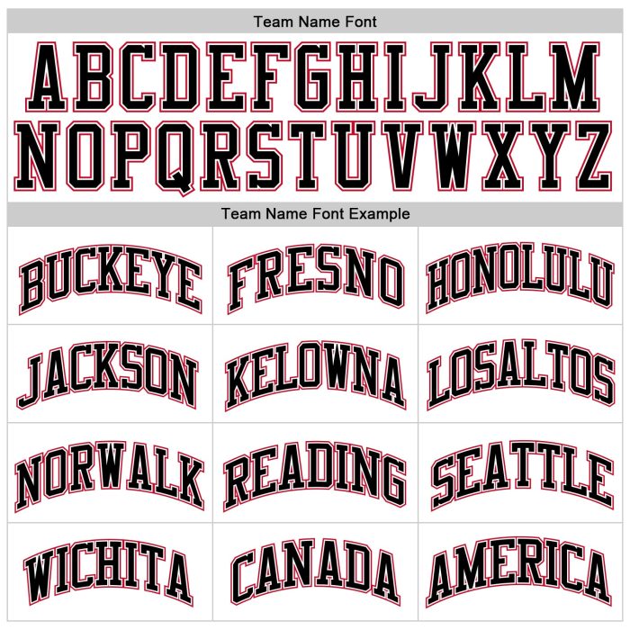 Custom Authentic Basketball Jersey - White Black Red Throwback Style Custom White Black-Red Authentic Throwback Basketball - Image 4