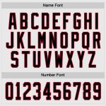 Custom Black Red White Hockey Jersey - Personalized Team Apparel for Sports Fans Custom White Black-Red Hockey Jersey - Image 4