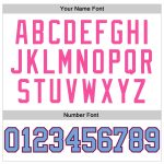 Custom Performance T-Shirt Long Sleeve - White, Light Blue, Black, Pink Custom White Light Blue Black-Pink Long Sleeve Performance - Image 5