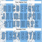 Custom Sublimation Soccer Uniform Jersey - Light Blue and Black Color Design Custom White Light Blue-Black Sublimation Soccer - Image 5