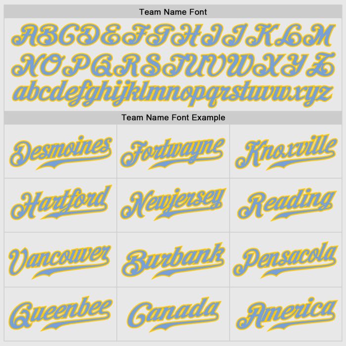 Custom Light Blue Gold Pinstripe Baseball Jersey with Authentic Raglan Sleeves Custom White Light Blue Pinstripe Light Blue-Gold - Image 5