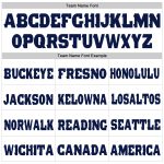 Custom Navy Fleece Joggers for Men and Women - Comfortable Sweatpants Custom White Navy Fleece Jogger Sweatpants - Image 2