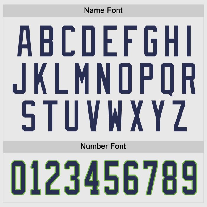 Custom Navy Neon Green Hockey Jersey - Personalized Sports Apparel Custom White Navy-Neon Green Hockey Jersey - Image 4