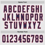 Custom Navy Red Hockey Jersey - Personalized White Team Jersey for Men and Women Custom White Navy-Red Hockey Jersey - Image 4